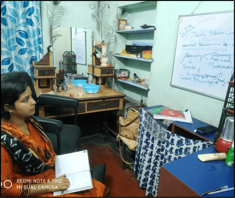 Students in guided study session