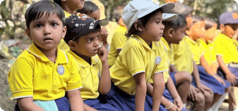 Children enjoying activities at Minions Fun
House